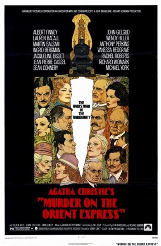 Murder on the Orient Express Movie Poster - 11 x 17 in.