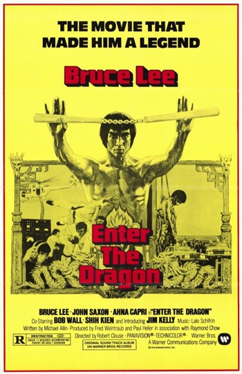 Enter the Dragon Movie Poster - 11 x 17 in.