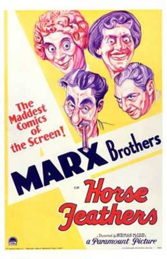 Horse Feathers Movie Poster - 11 x 17 in.