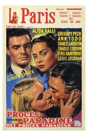 The Paradine Case Movie Poster - 11 x 17 in.