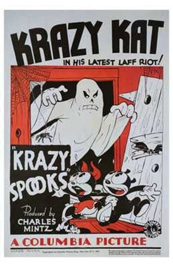 Krazy Kat Movie Poster - 11 x 17 in.