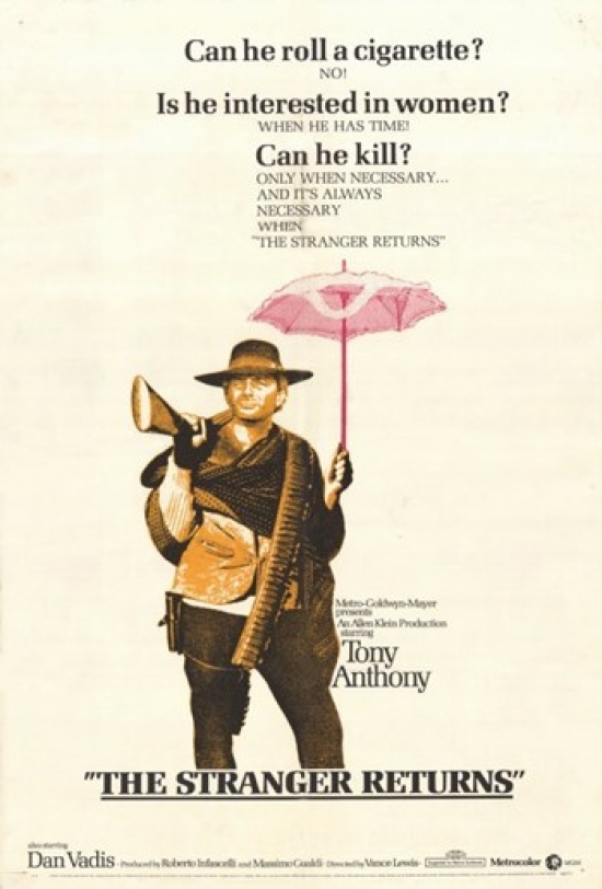 The Stranger Returns Movie Poster - 11 x 17 in.