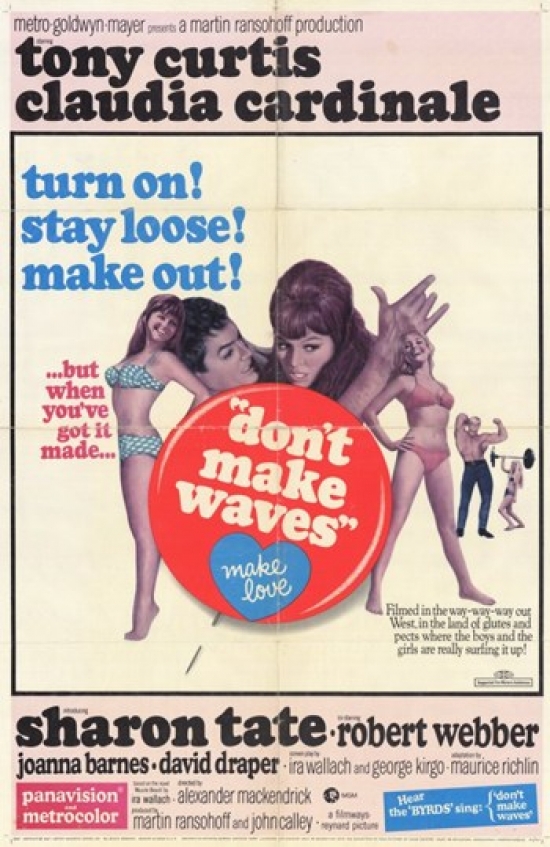 Dont Make Waves Movie Poster - 11 x 17 in.