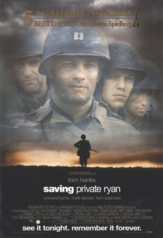 Saving Private Ryan Movie Poster - 11 x 17 in.
