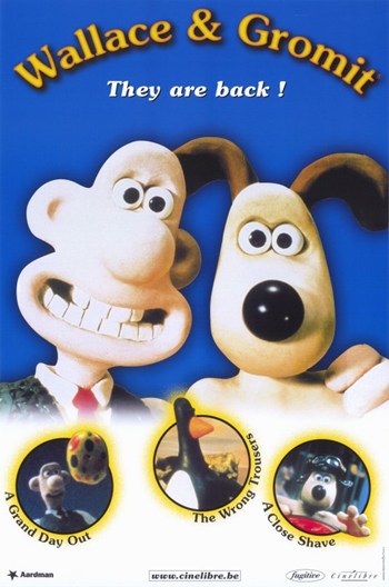MOV274119 Wallace Gromit the Best of Aardman Ani Movie Poster - 11 x 17 in.