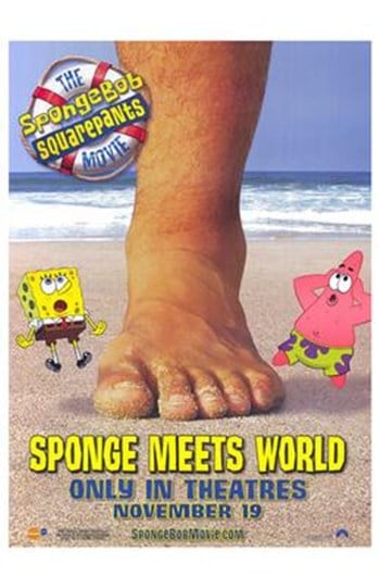 Spongebob Squarepants Movie Poster - 11 x 17 in.