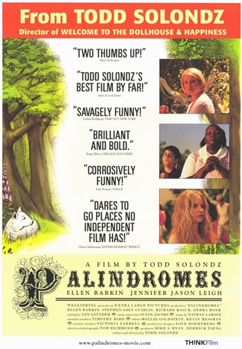 Palindromes Movie Poster - 11 x 17 in.
