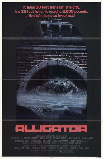 Alligator Movie Poster - 11 x 17 in.