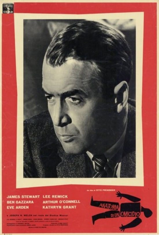 Anatomy of a Murder Movie Poster - 11 x 17 in.