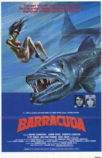 Barracuda Movie Poster - 11 x 17 in.