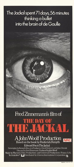 MOV283874 The Day of the Jackal Movie Poster - 11 x 17 in.