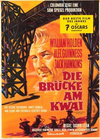 MOV283925 Bridge on the River Kwai Movie Poster - 11 x 17 in.