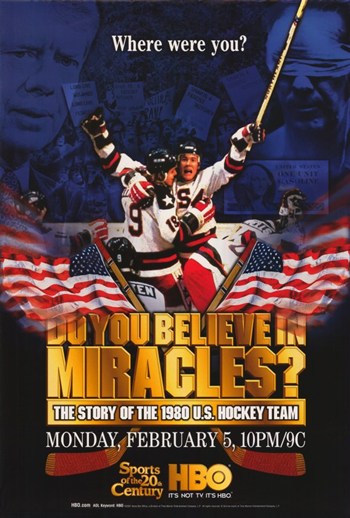 MOV291300 Do You Believe in Miracles the Story of the 1980 U.S. Hockey Team Movie Poster - 11 x 17 in.