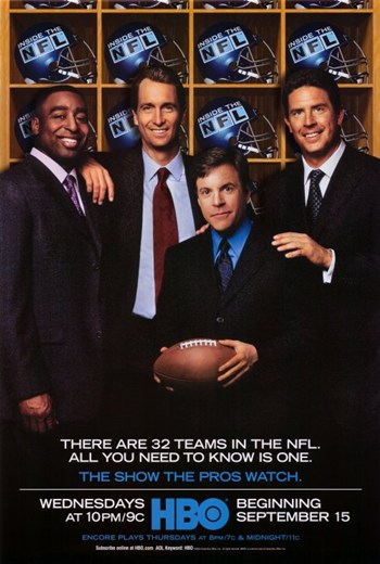Inside the NFL Movie Poster - 11 x 17 in.