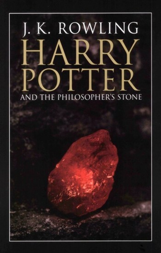 MOV292621 Harry Potter & the Philosophers Stone Book Covers Movie Poster - 11 x 17 in.