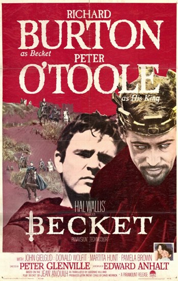 Becket Movie Poster - 11 x 17 in.