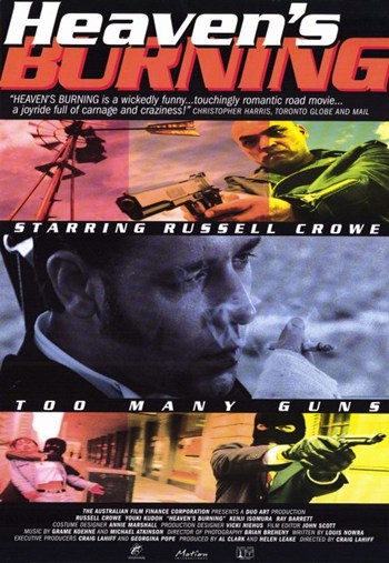 Heavens Burning Movie Poster - 11 x 17 in.