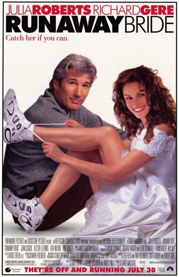 Runaway Bride Movie Poster - 11 x 17 in.