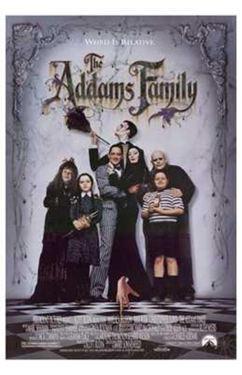 MOV196485 The Addams Family Movie Poster - 11 x 17 in -  Posterazzi