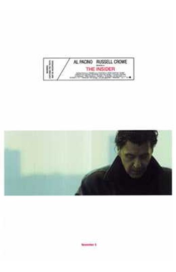 The Insider Movie Poster - 11 x 17 in.