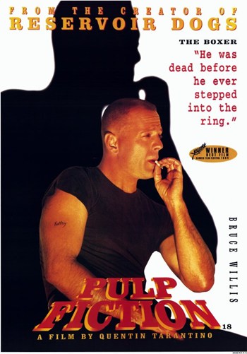 Pulp Fiction Movie Poster - 11 x 17 in.