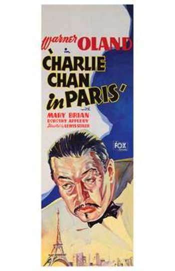 MOV196675 Charlie Chan in Paris Movie Poster  11 x 17 in