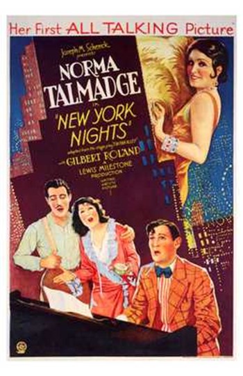 MOV196702 New York Nights Movie Poster - 11 x 17 in.