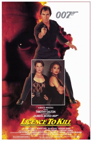 Licence to Kill Movie Poster - 11 x 17 in.
