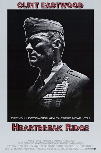 Heartbreak Ridge Movie Poster - 11 x 17 in.