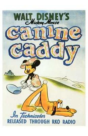 Canine Caddy Movie Poster - 11 x 17 in.