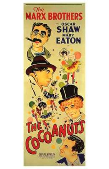 The Cocoanuts Movie Poster - 11 x 17 in.