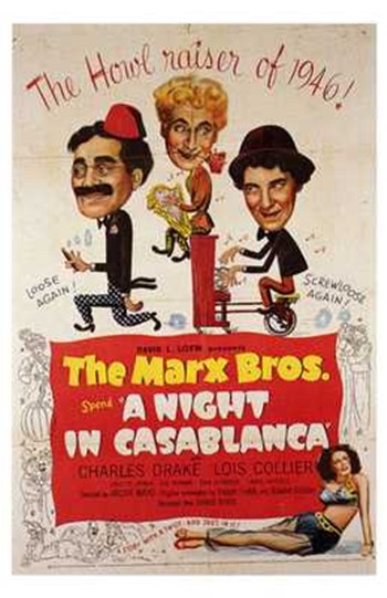 MOV197011 Night in Casablanca Movie Poster - 11 x 17 in -  Posterazzi
