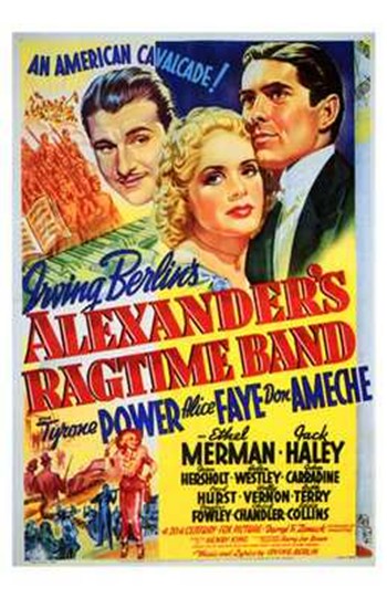 Alexanders Ragtime Band Movie Poster - 11 x 17 in.