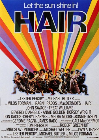 Hair Movie Poster - 11 x 17 in.