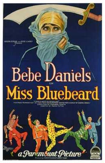 Miss Bluebeard Movie Poster - 11 x 17 in.
