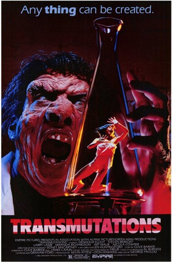 Transmutations Movie Poster - 11 x 17 in.