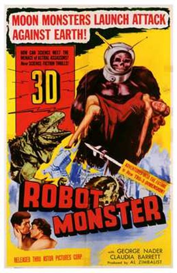 Robot Monster Movie Poster - 11 x 17 in.