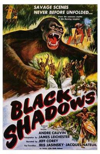 Black Shadows Movie Poster - 11 x 17 in.