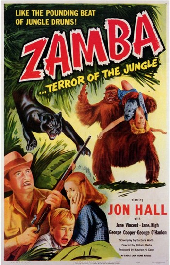 Zamba Movie Poster - 11 x 17 in.