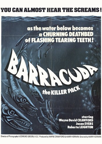 Barracuda Movie Poster - 11 x 17 in.