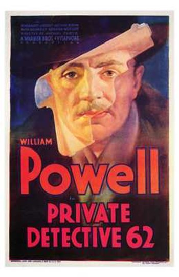 Private Detective 62 Movie Poster - 11 x 17 in.