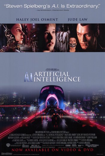 A. I. Artificial Intelligence Movie Poster - 11 x 17 in.