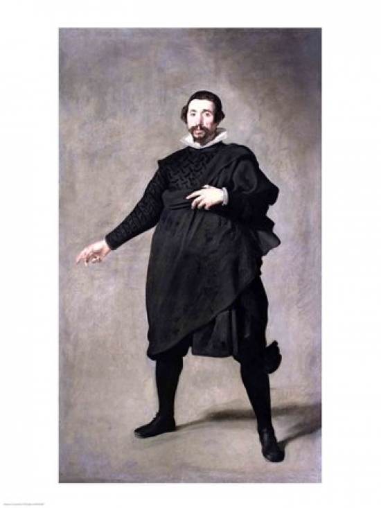 Picture of Posterazzi BALXIR199502LARGE Portrait of The Buffoon Pablo De Valladolid C.1632 Poster Print by Diego Velazquez - 24 x 36 in. - Large
