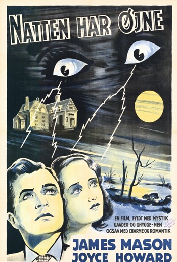 The Night Has Eyes Movie Poster - 11 x 17 in.