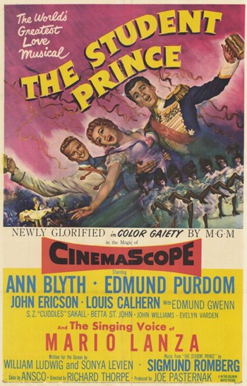 Student Prince Movie Poster - 11 x 17 in.