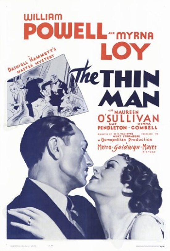 The Thin Man Movie Poster - 11 x 17 in.