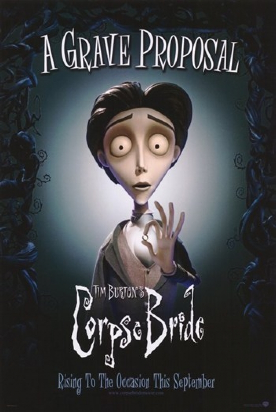 MOV295868 Tim Burtons Corpse Bride Movie Poster - 11 x 17 in.