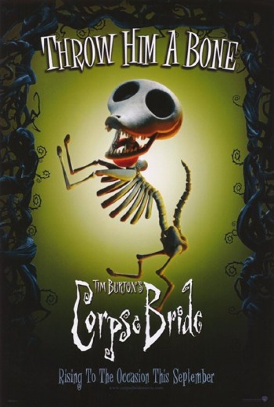 MOV295869 Tim Burtons Corpse Bride Movie Poster - 11 x 17 in.