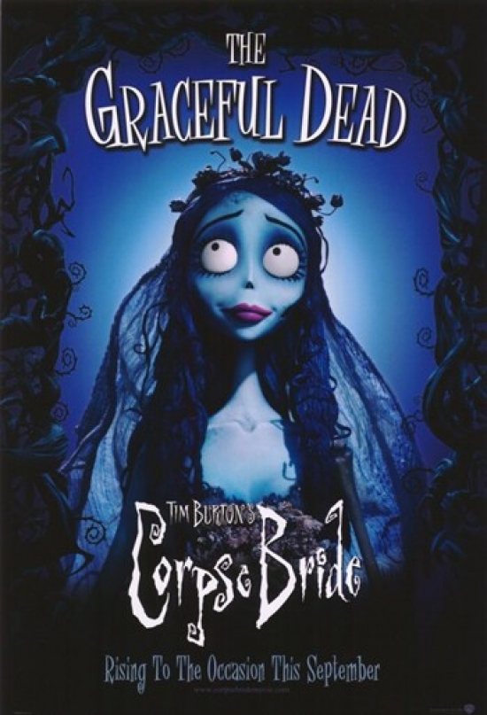 Tim Burton's Corpse Bride Movie Poster - 11 x 17 in.