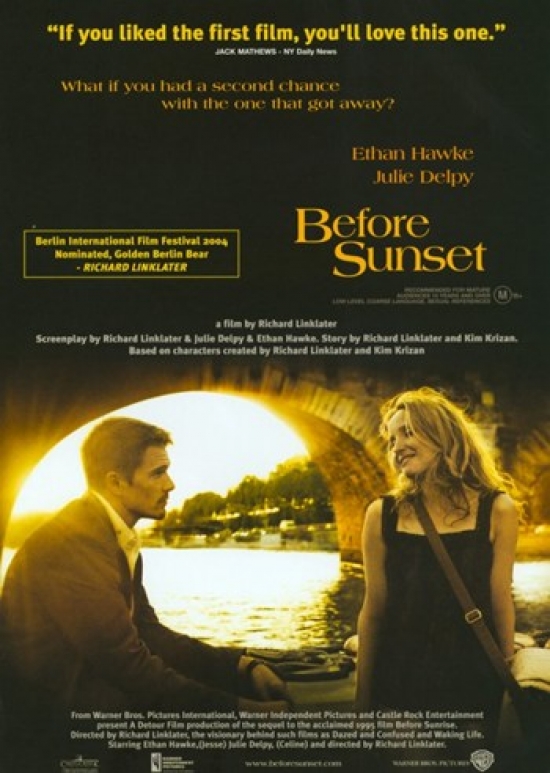 Before Sunset Movie Poster - 11 x 17 in.